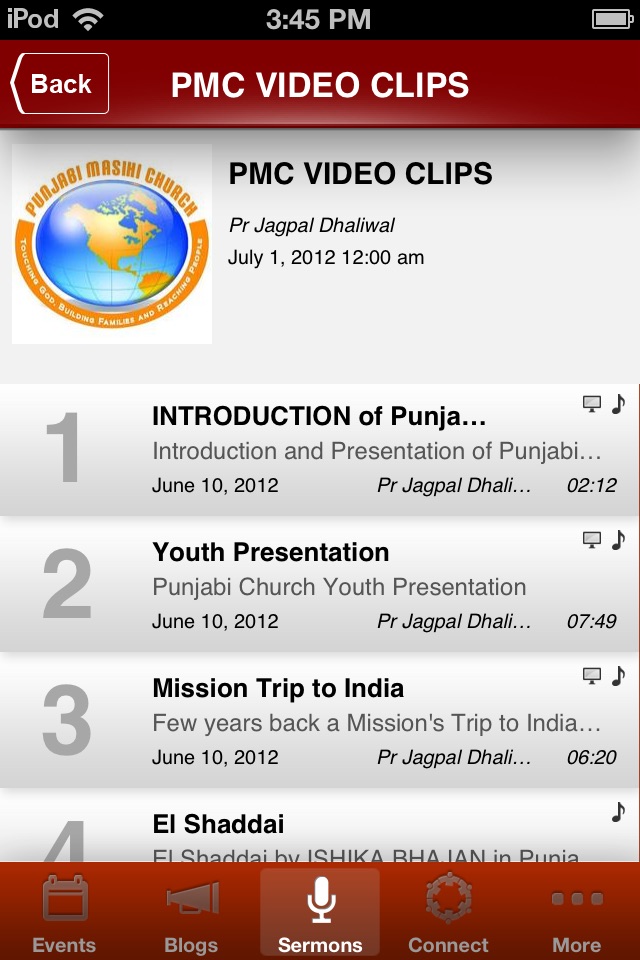 Punjabi Masihi Church screenshot 4
