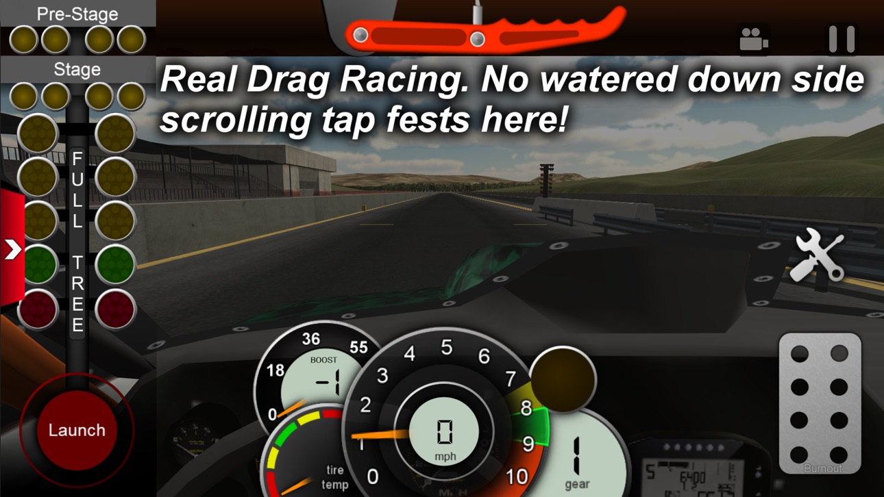 Pro Series Drag Racing Hack screenshot 4 - iOS game interface