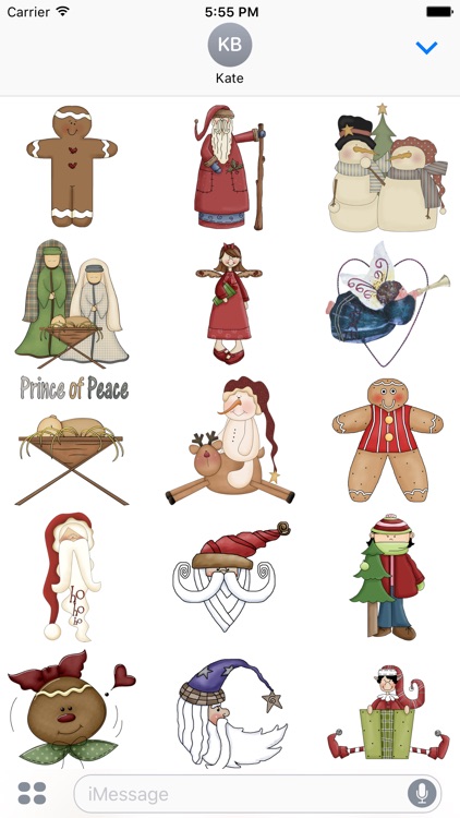 Christmas Stickers #3 for iMessage