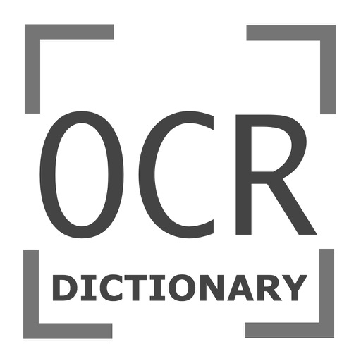 OCR Scan Dictionary