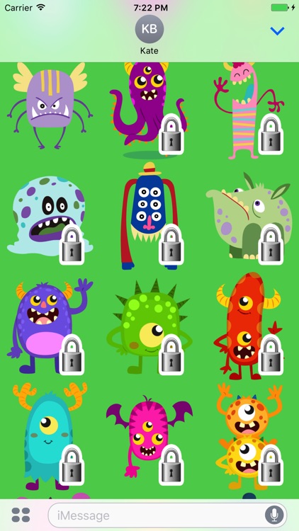 Monsters Sticker Pack