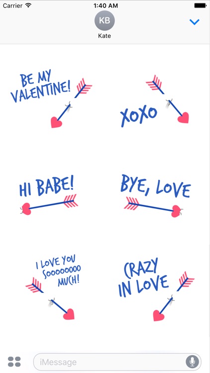 Cupid's Arrow - Animated Stickers