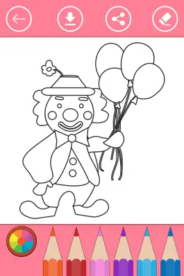 Game screenshot Circus Coloring Book for Children: Learn to color apk