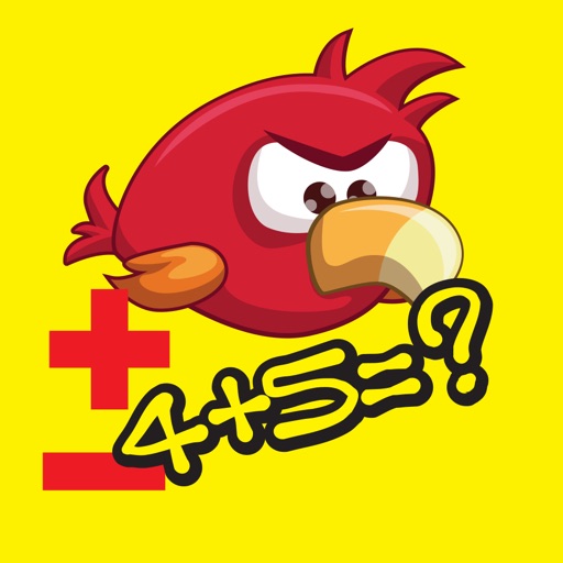 Bird Learning Math Angry Game Icon