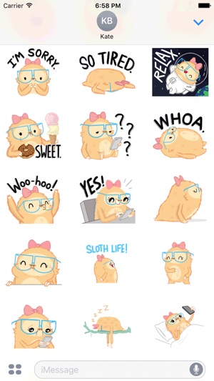 Slothilda Sloth Stickers(圖5)-速報App