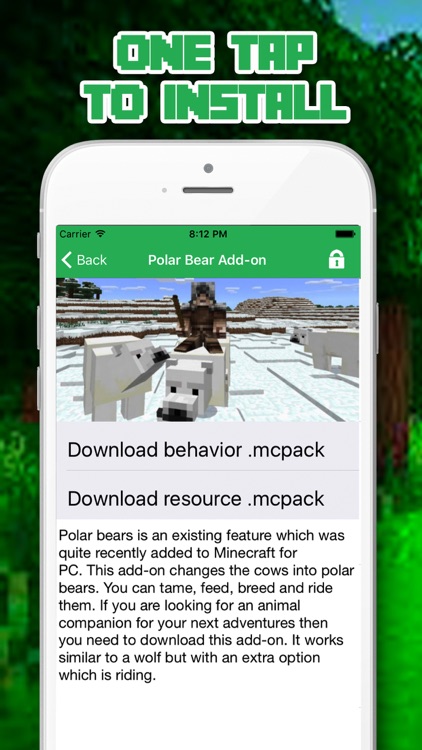 ANIMAL ADDONS - Add Ons & Games For Minecraft PE