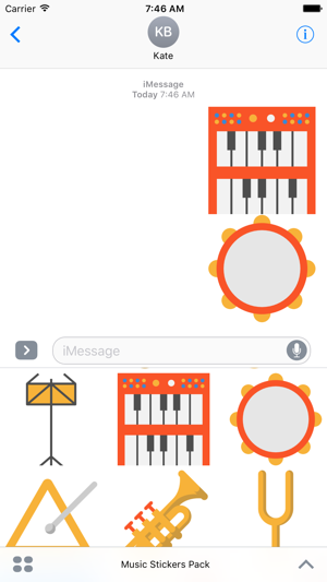 Music Nerd Pack - Stickers for Musicians(圖3)-速報App