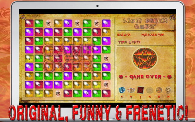 Angry Demons Quest Puzzle Game(圖4)-速報App