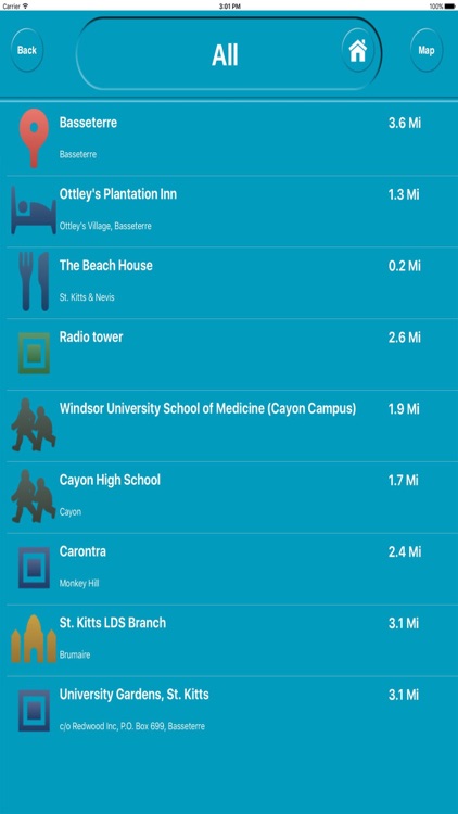 St. Kitts West Indies Offline City Maps Navigation screenshot-3