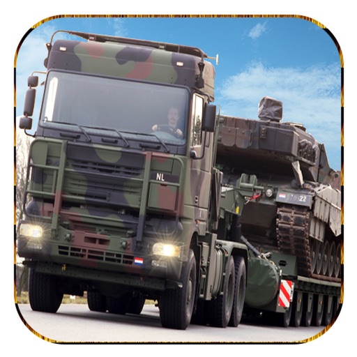 Modern Army Cargo Truck : Adventure Drive - Pro