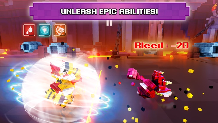 Super Pixel Heroes : Casual Arcade Action screenshot-3
