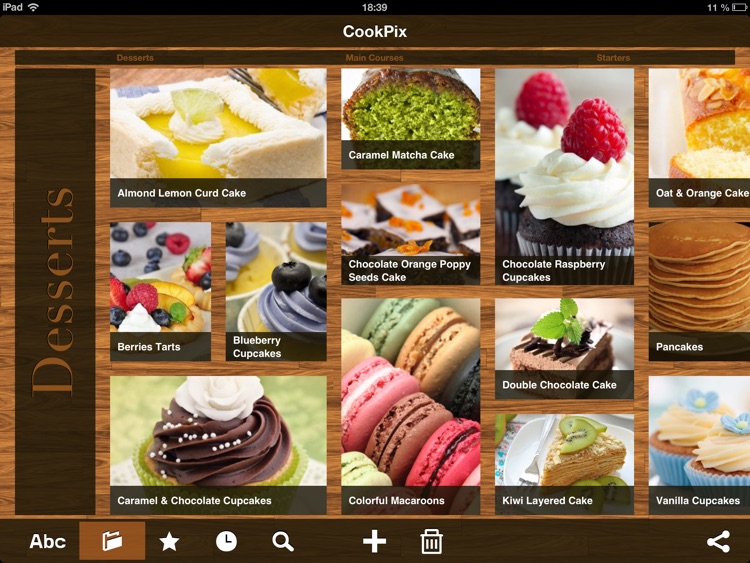 CookPix, my own visual cookbook