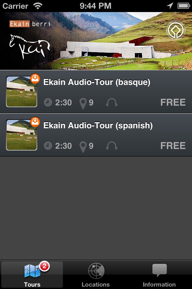 Ekain Audio Tour screenshot 2