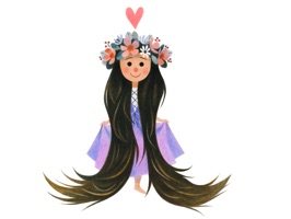 Voici un lot d'adorables « stickers » au crayon de couleur, réalisés par la talentueuse artiste montréalaise Geneviève Godbout