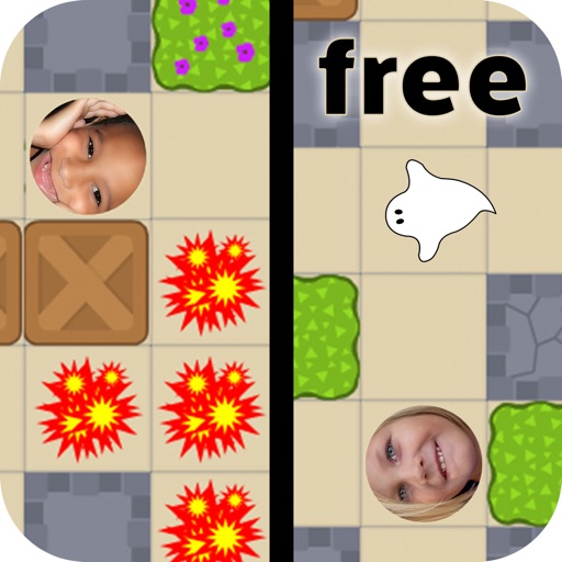 Bomba Free - 2 player split-screen classic bomber iOS App