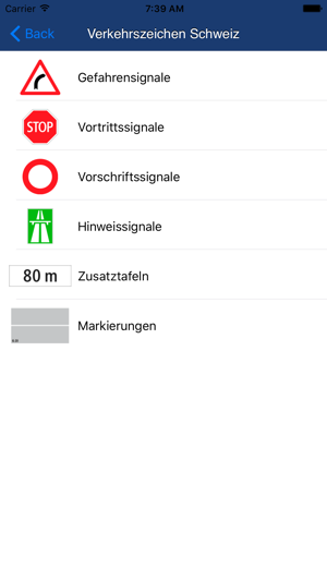 Verkehrszeichen Schweiz 2017(圖1)-速報App