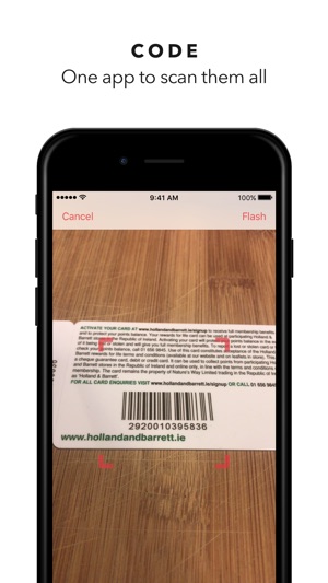 CODE - Barcode, QR Code and loyalty card scanner(圖2)-速報App