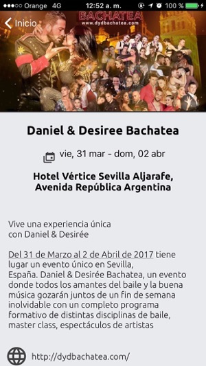 App oficial de Daniel & Desirée Bachatea(圖4)-速報App