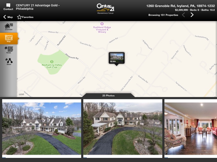 PA & NJ Homes for Sale for iPad