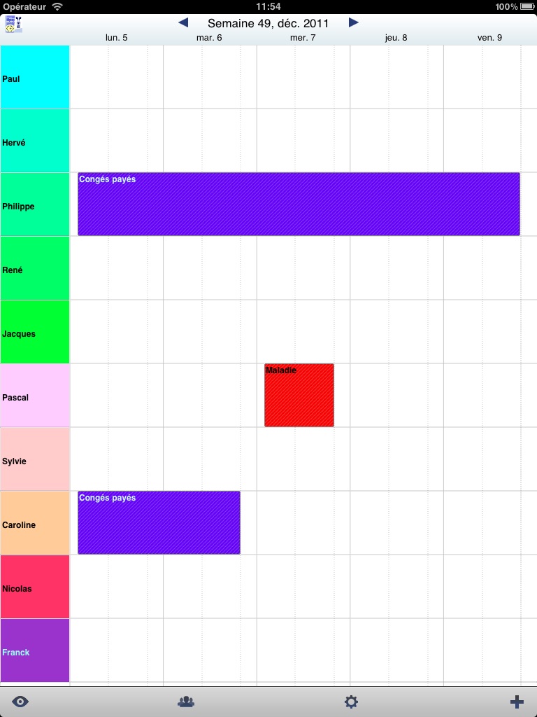 Planning PME HD screenshot 2