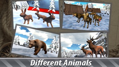 Winter Animal Hunter 3D Full Screenshot 2