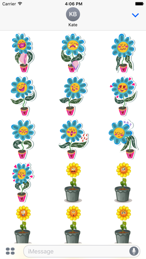 Flower Power Emoji(圖2)-速報App