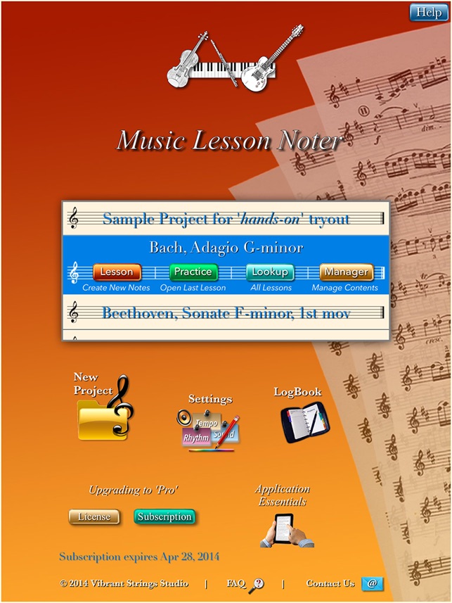 Music Lesson Note-Pad(圖1)-速報App