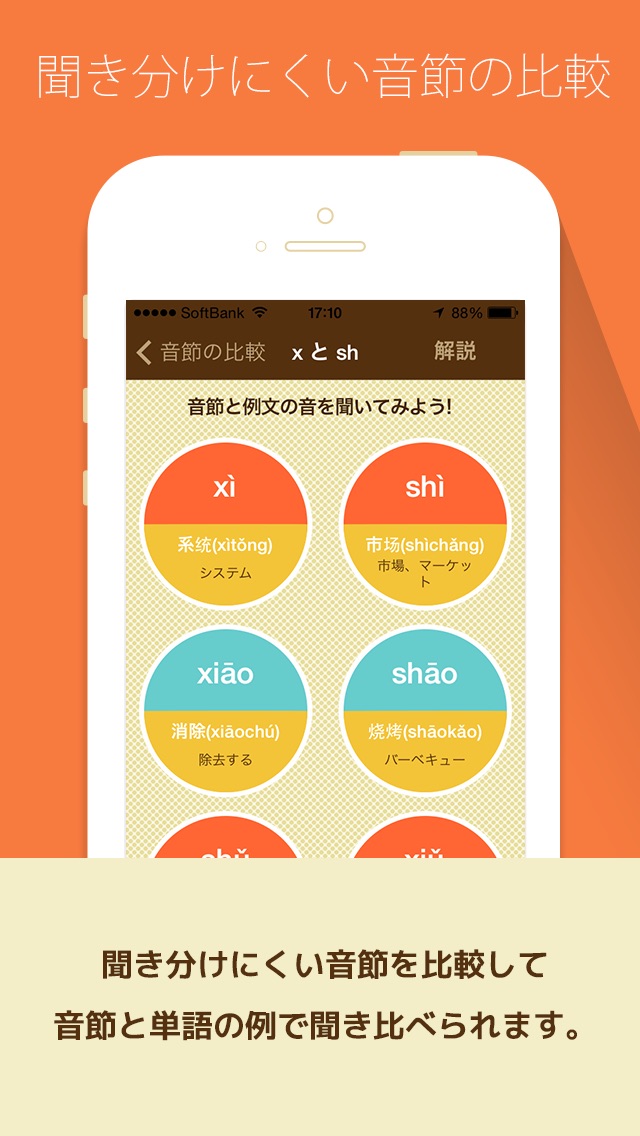 中国語・ピンイントレーニング screenshot1