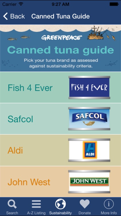 Sustainable Seafood Guide screenshot-3