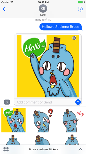 Hellowe Stickers: Bruce(圖1)-速報App