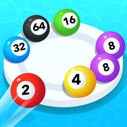 2048 Ball Blast - Merge Puzzle