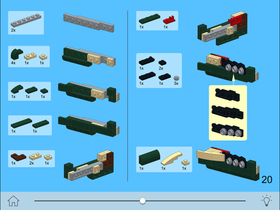 Airplane for LEGO 10242 - Building Instructions screenshot 3
