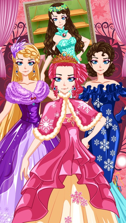 Princess of evening dress-Girls Dressup & Makeover