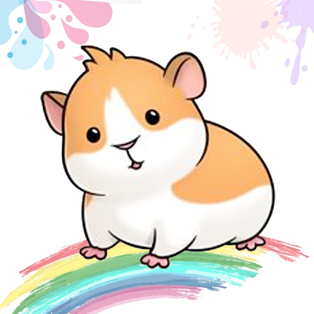 Get Cute Hamster Coloring Book Drawing for Kid for iOS, iPhone, iPad Aso Report