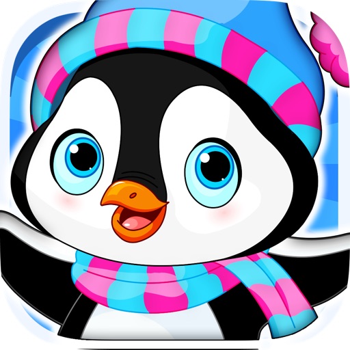 Arctic Penguin in the Frozen Ice Cream Fall-ing Hunt Pro Game Icon