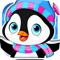 Arctic Penguin in the Frozen Ice Cream Fall-ing Hunt Pro Game