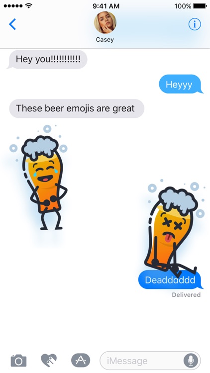 Beer Emoji Stickers