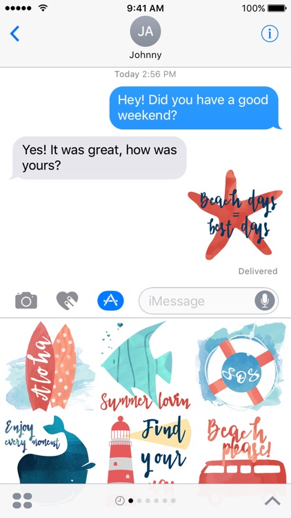 Summer Lovin' Stickers!