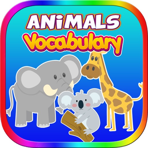 Animals Vocabulary Learning For Kids icon