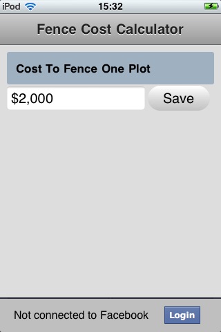 Fence Calc screenshot 2