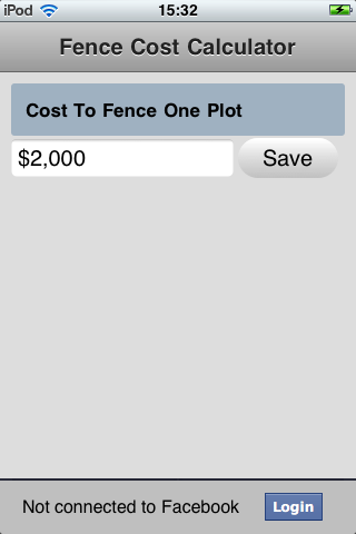 Fence Calc - náhled