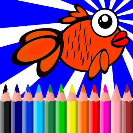 Fish Coloring BookPages Free For Kids Toddler Cheats