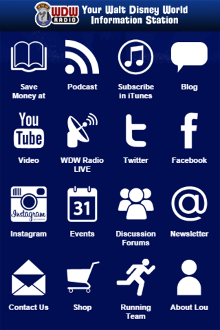 WDW Radio app screenshot 2