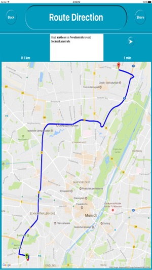 Munich Germany City Offline Map Navigation EGATE(圖5)-速報App