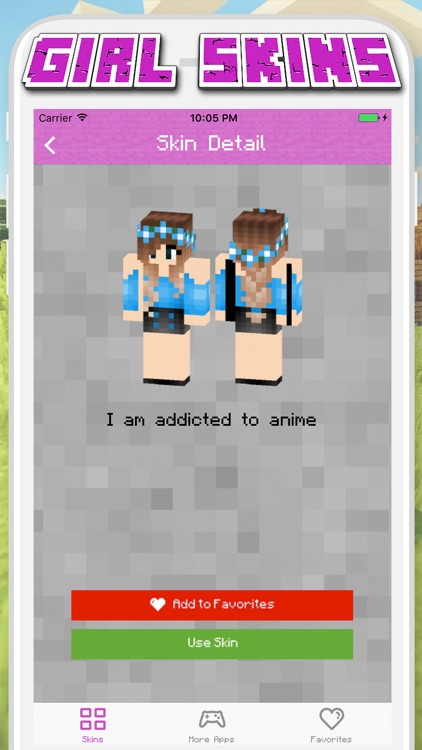 Girl Skins for Minecraft PE - MCPE Skins Free