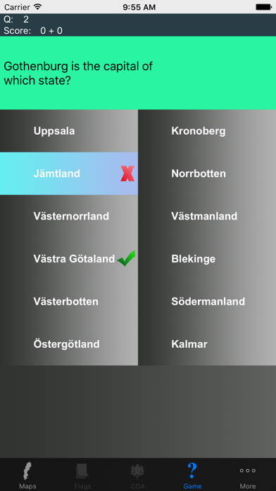 How to cancel & delete Sweden County Maps and Capitals from iphone & ipad 3