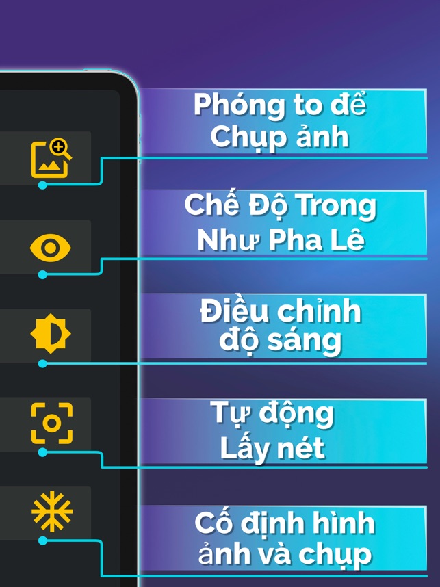 Kính lúp + Đèn pin