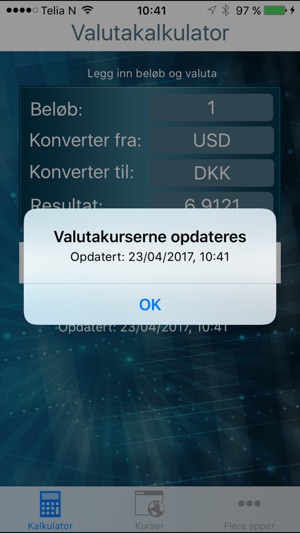 Valutaomregner Dansk - Valutakurser(圖2)-速報App