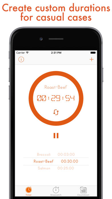 Chrono MAX - timer, stopwatch & countdown together screenshot 2