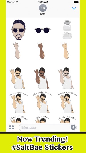 Salt Bae Stickers